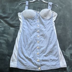Denim dress